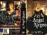 carátula vhs de El Angel Negro - 1994