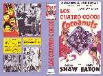 carátula vhs de Los Cuatro Cocos