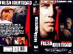 carátula vhs de Falsa Identidad