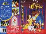 cartula vhs de La Bella Y La Bestia - Clasicos Disney
