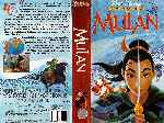 cartula vhs de Mulan - Clasicos Disney