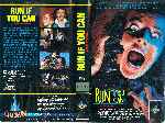 carátula vhs de Corre Si Puedes