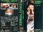 carátula vhs de Decision Final - 1985