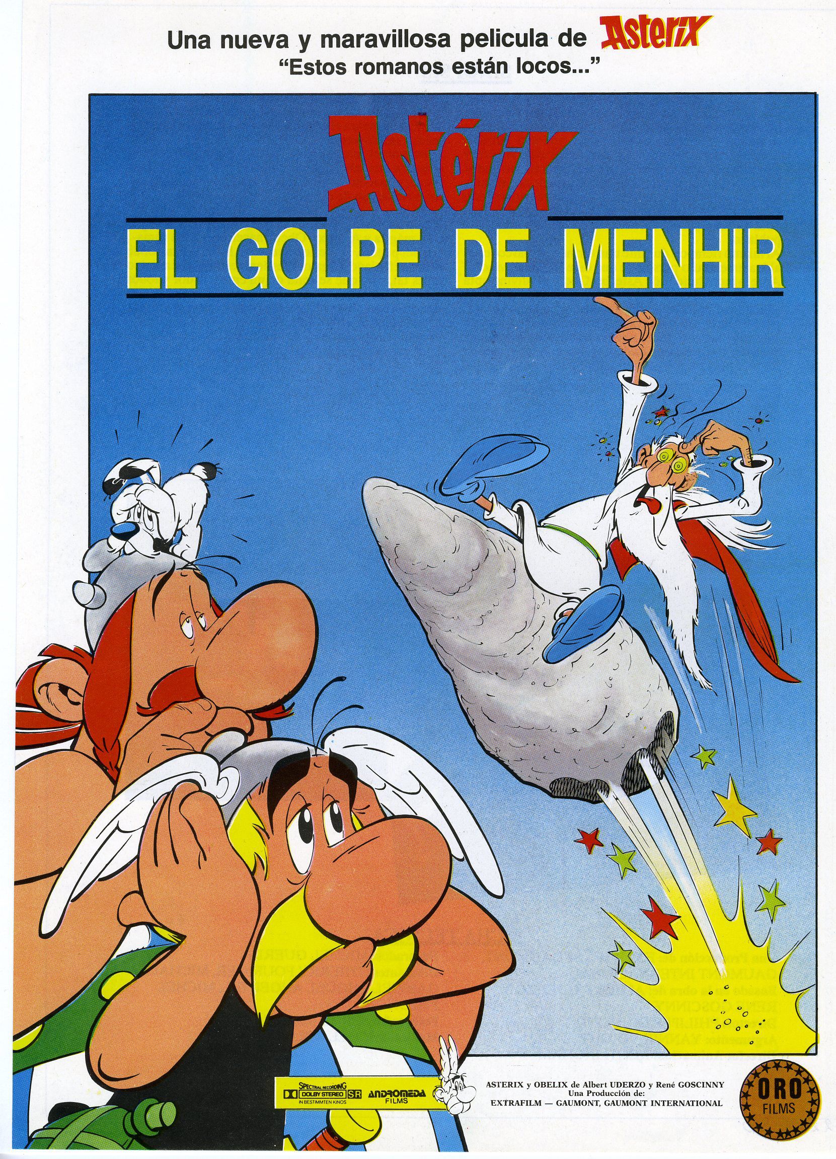 Astérix: El Golpe De Menhir (1989)