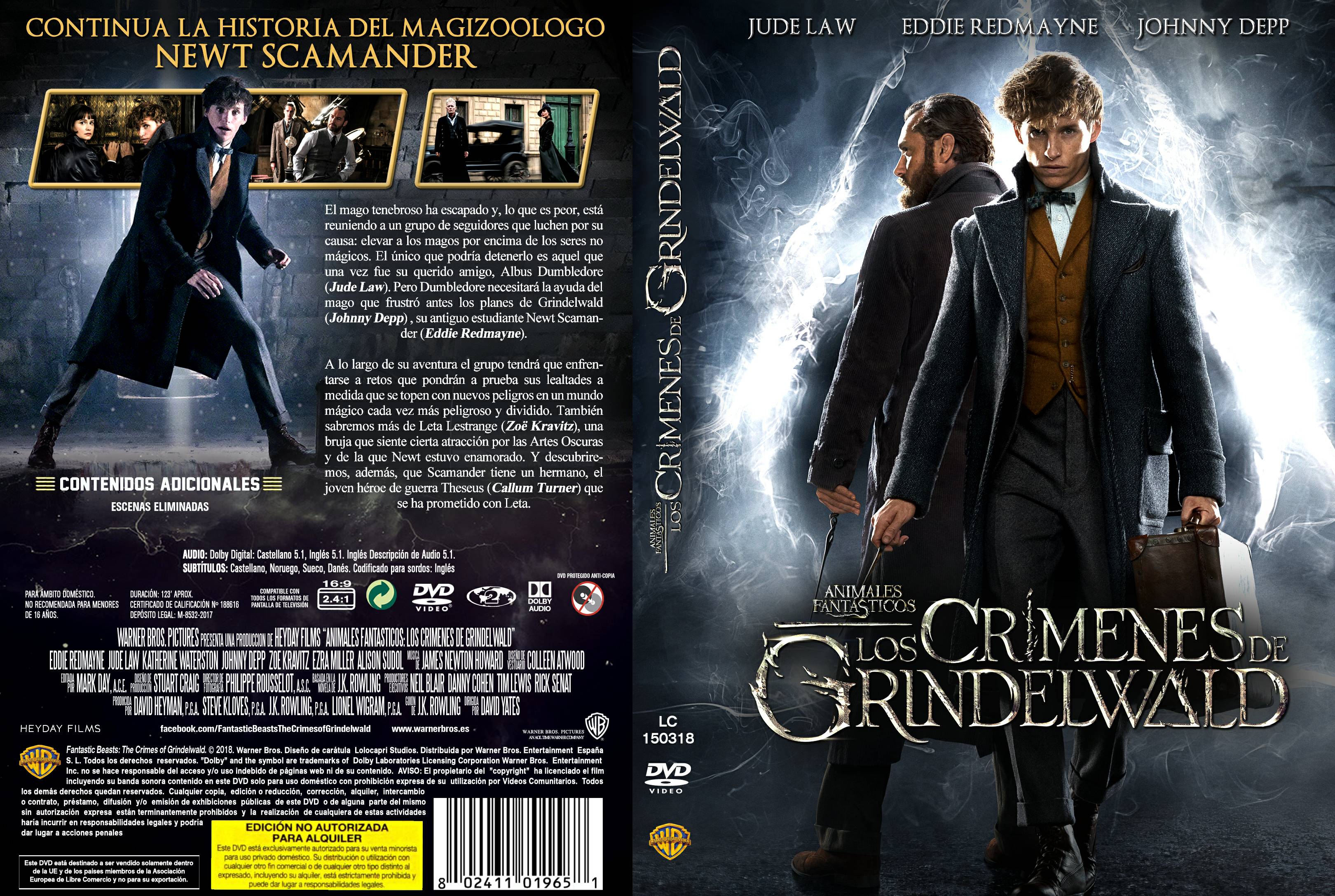 Animales fantásticos: Los crímenes de Grindelwald | Moviecaratulas - Animales Fantasticos Los Crimenes De Grindelwald Trailer Español Latino