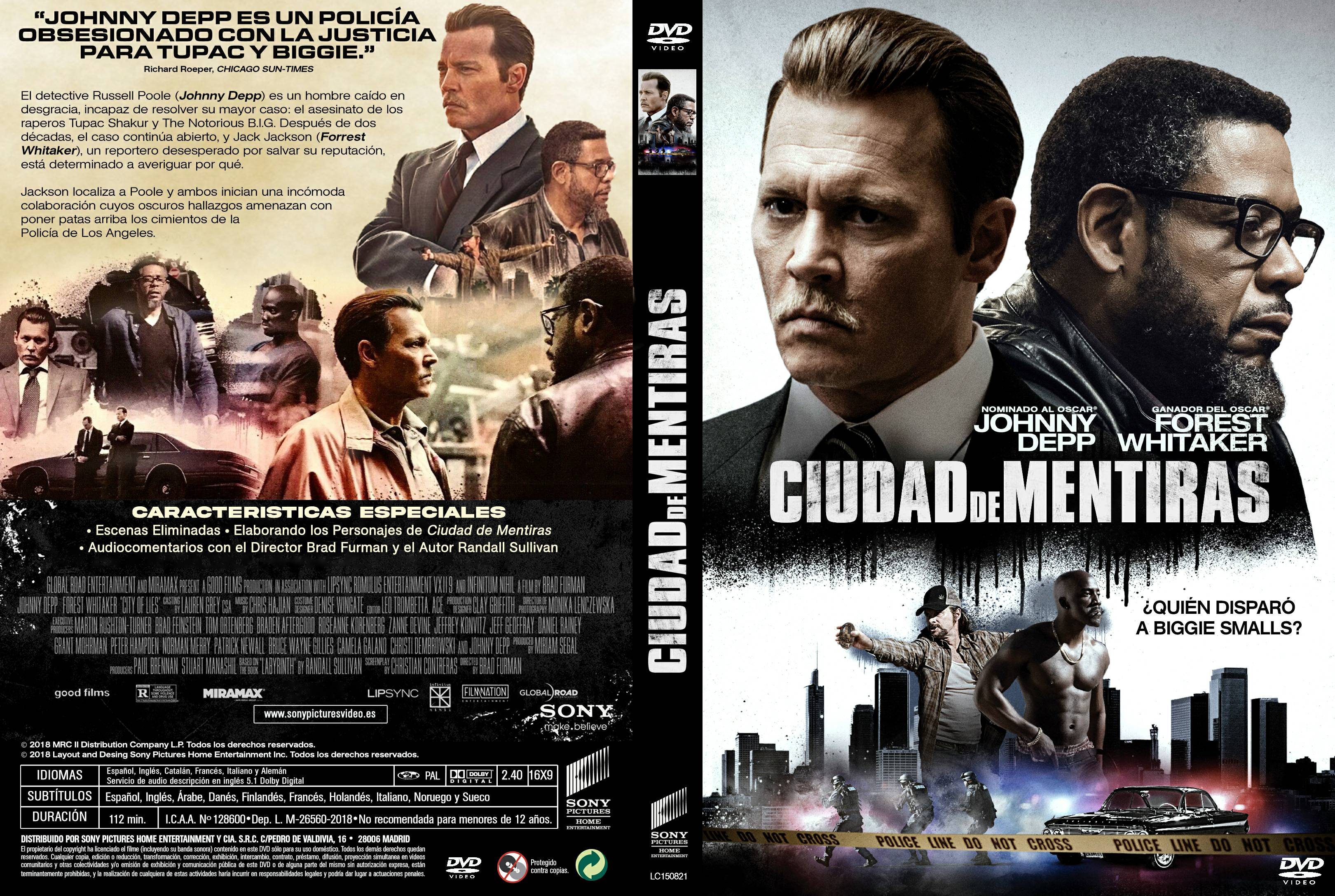Ciudad de mentiras (City of Lies) Moviecaratulas Ciudad de mentiras (City of Lies) Moviecaratulas