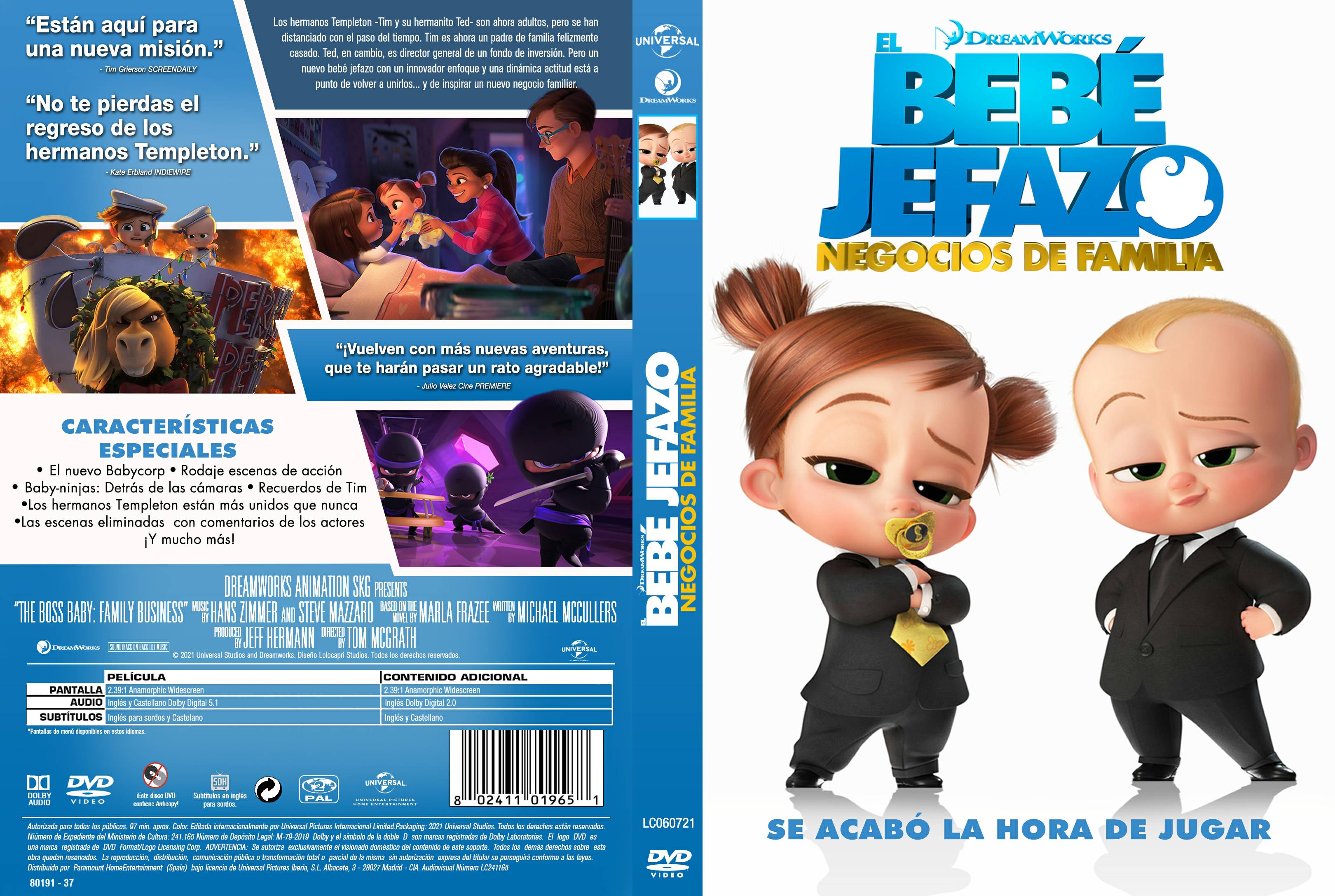 El Bebe Jefazo Negocios De Familia The Boss Baby Family Business Moviecaratulas El Bebe Jefazo Negocios De Familia The Boss Baby Family Business Moviecaratulas