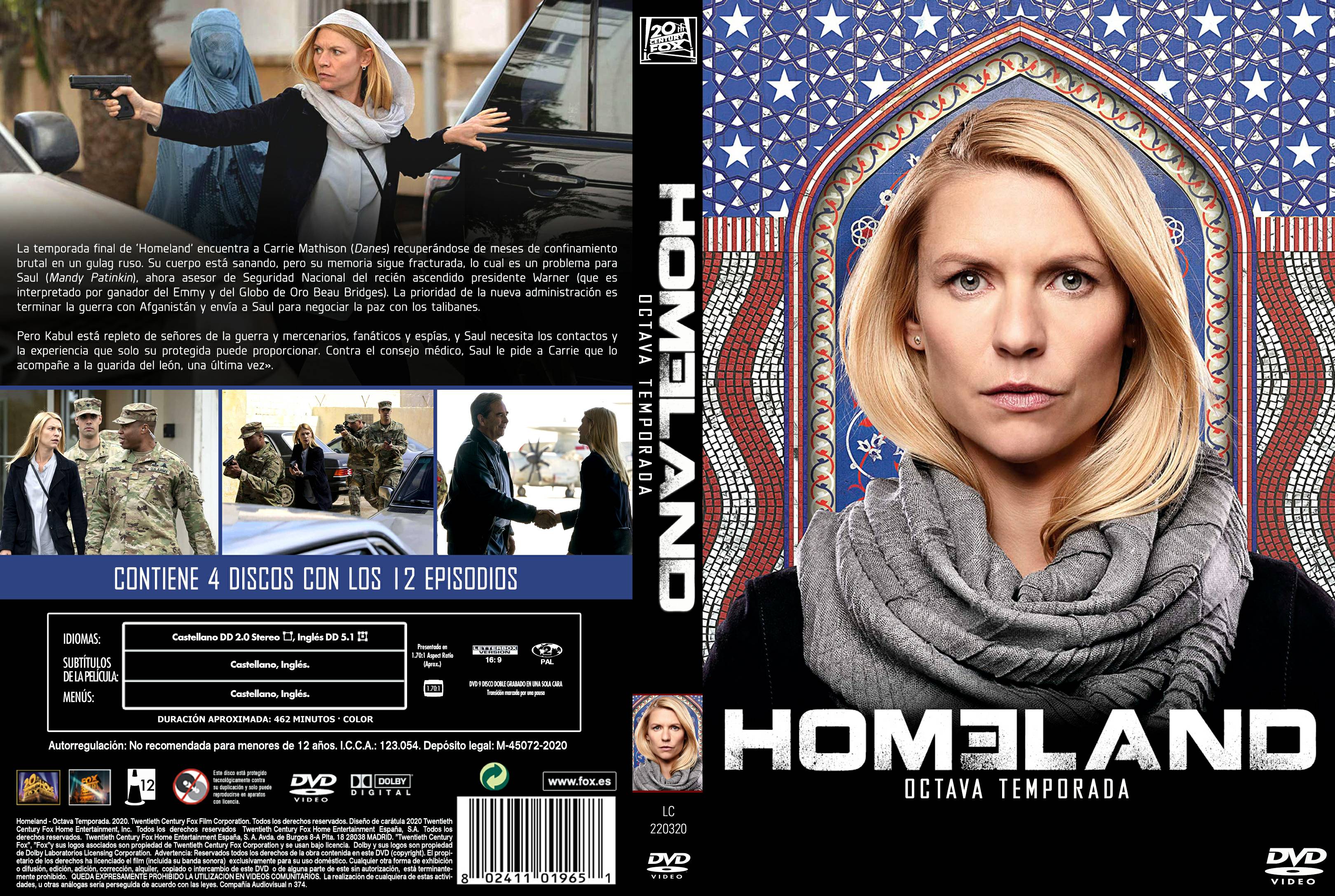 homeland temporada 8 globoplay