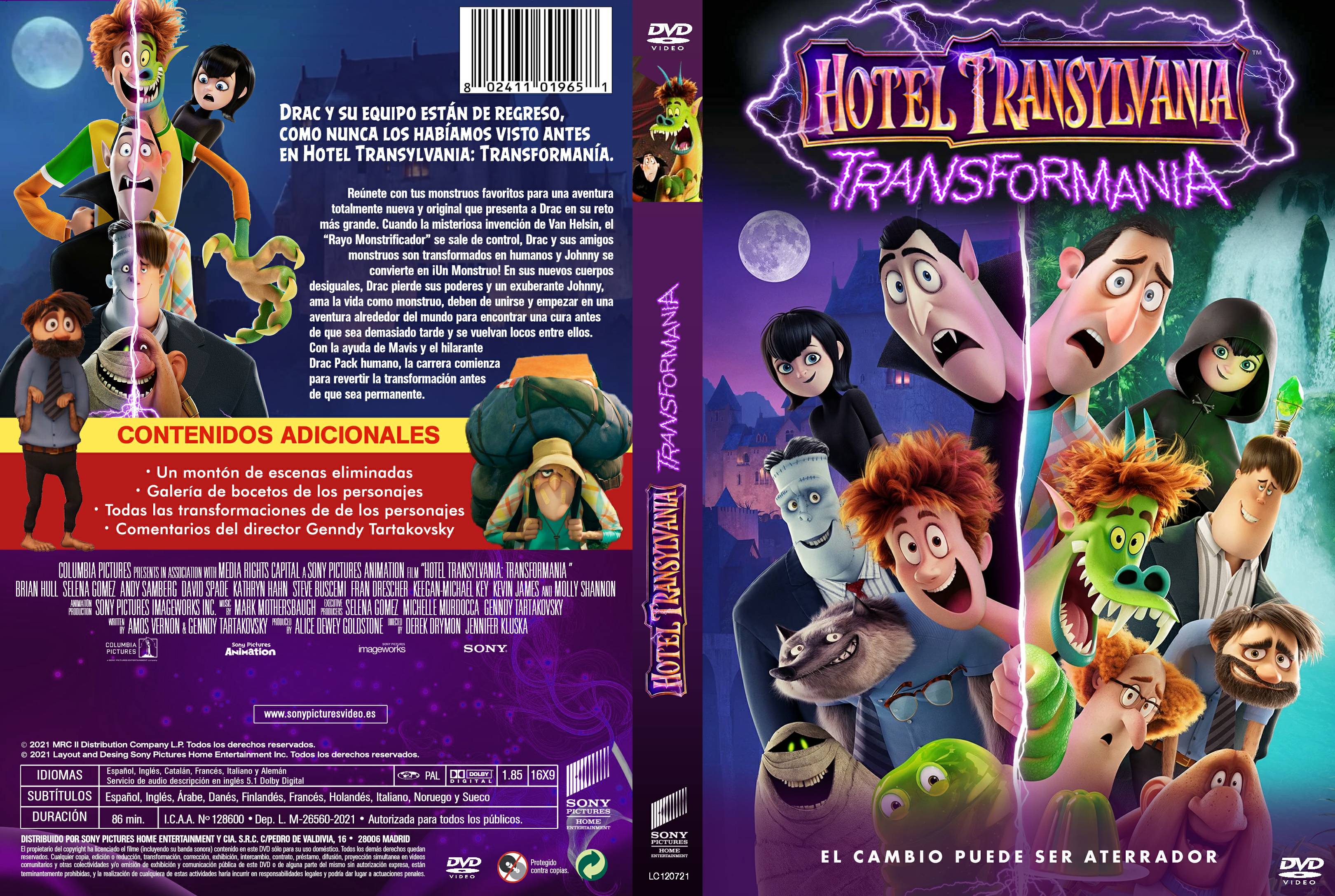 Hotel Transilvania Transformanía Moviecaratulas Hotel Transilvania Transformanía Moviecaratulas