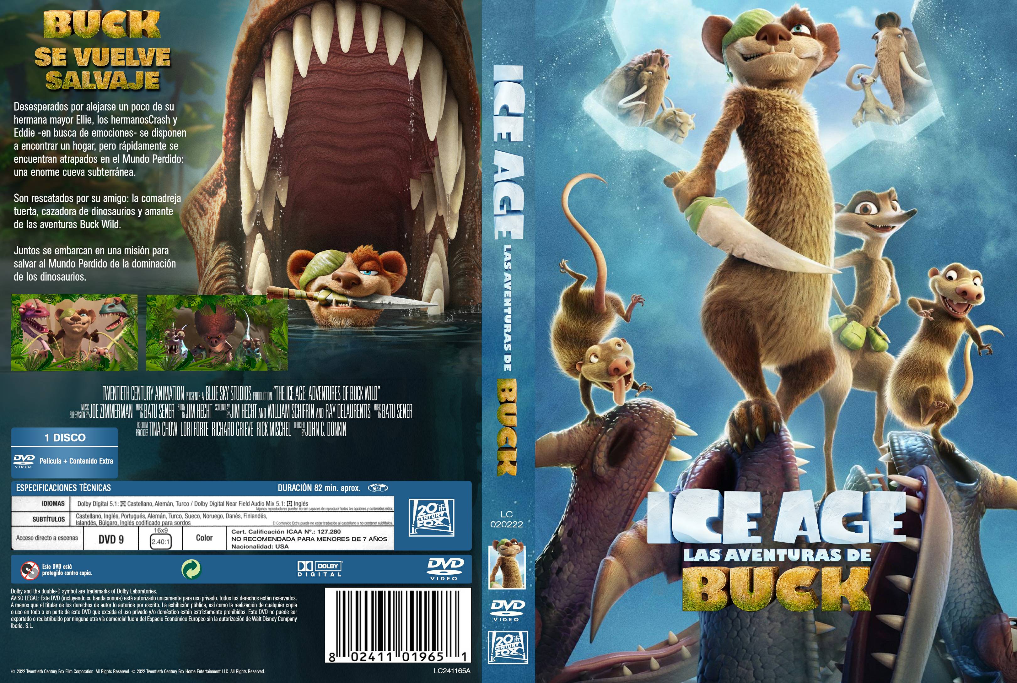 ice age adventures of buck wild ice age adventures of buck wild