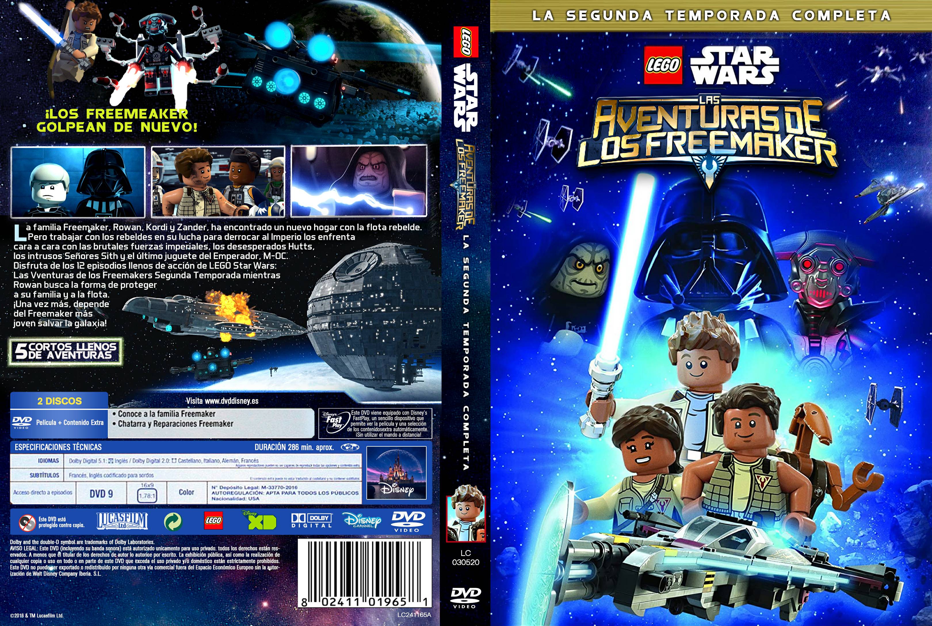 Lego Star Wars Las aventuras de los Freemakers Serie Moviecaratulas