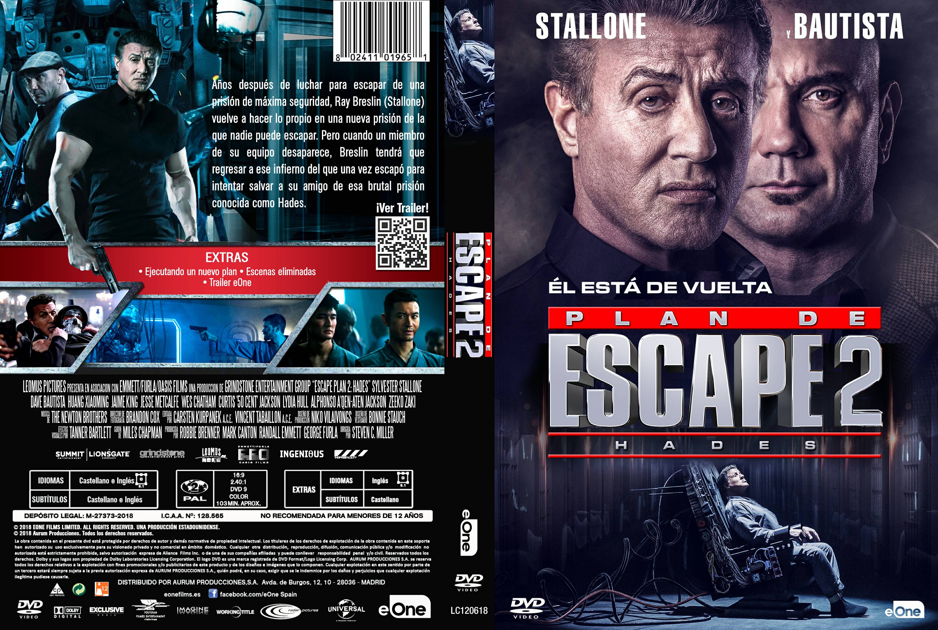 Plan de escape 2 Hades Moviecaratulas