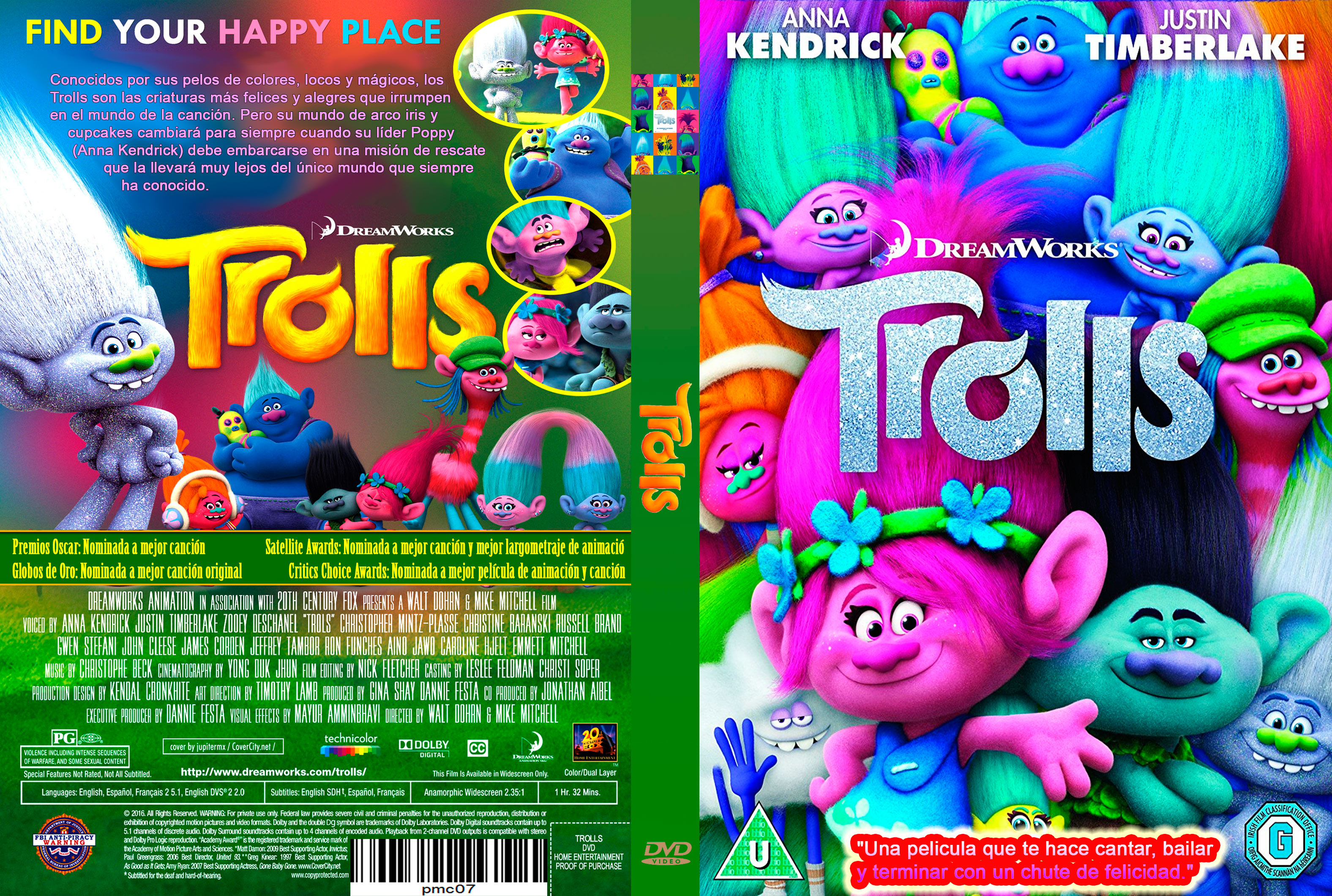 The trolls cover. 