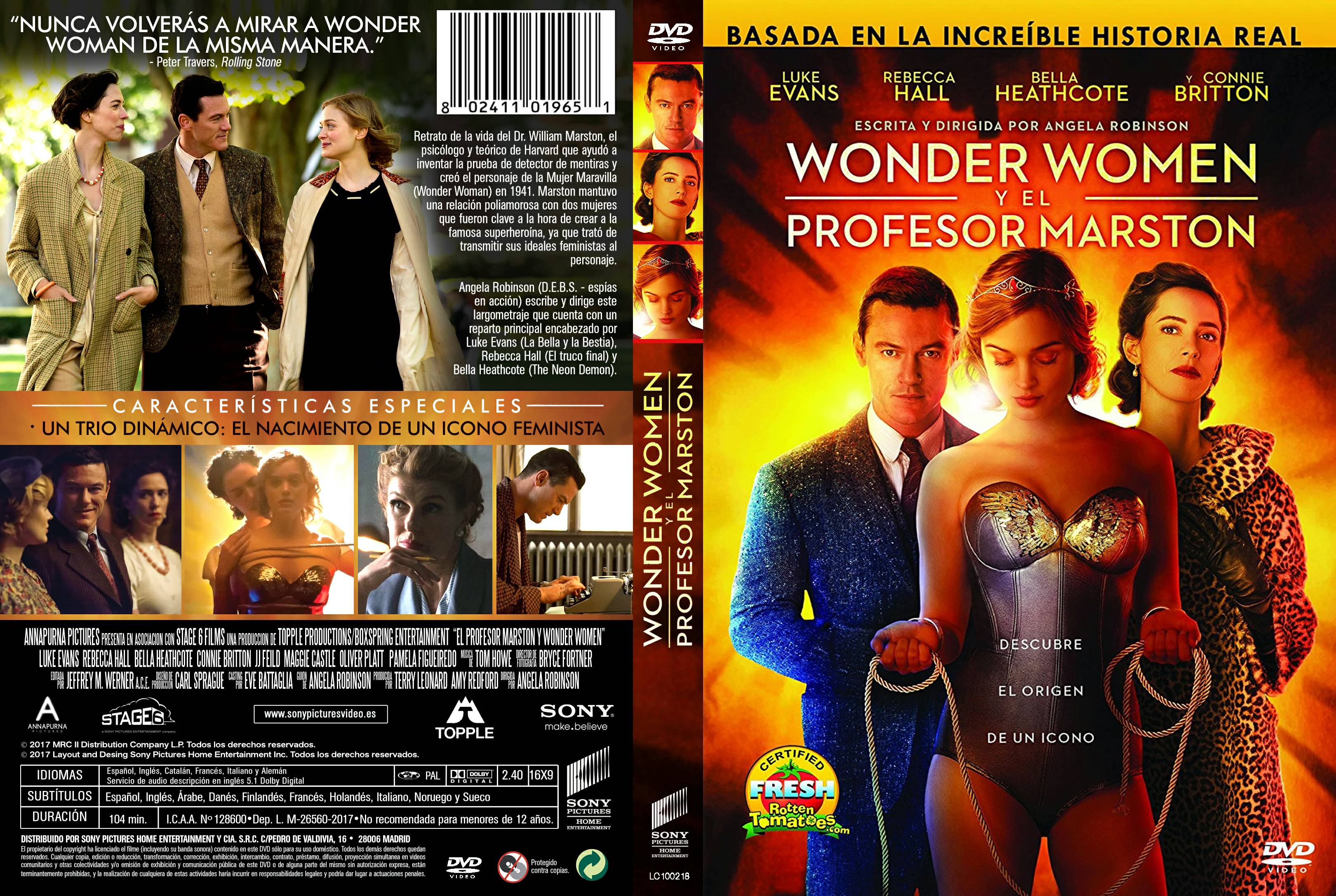 Wonder Women Y El Profesor Marston Moviecaratulas