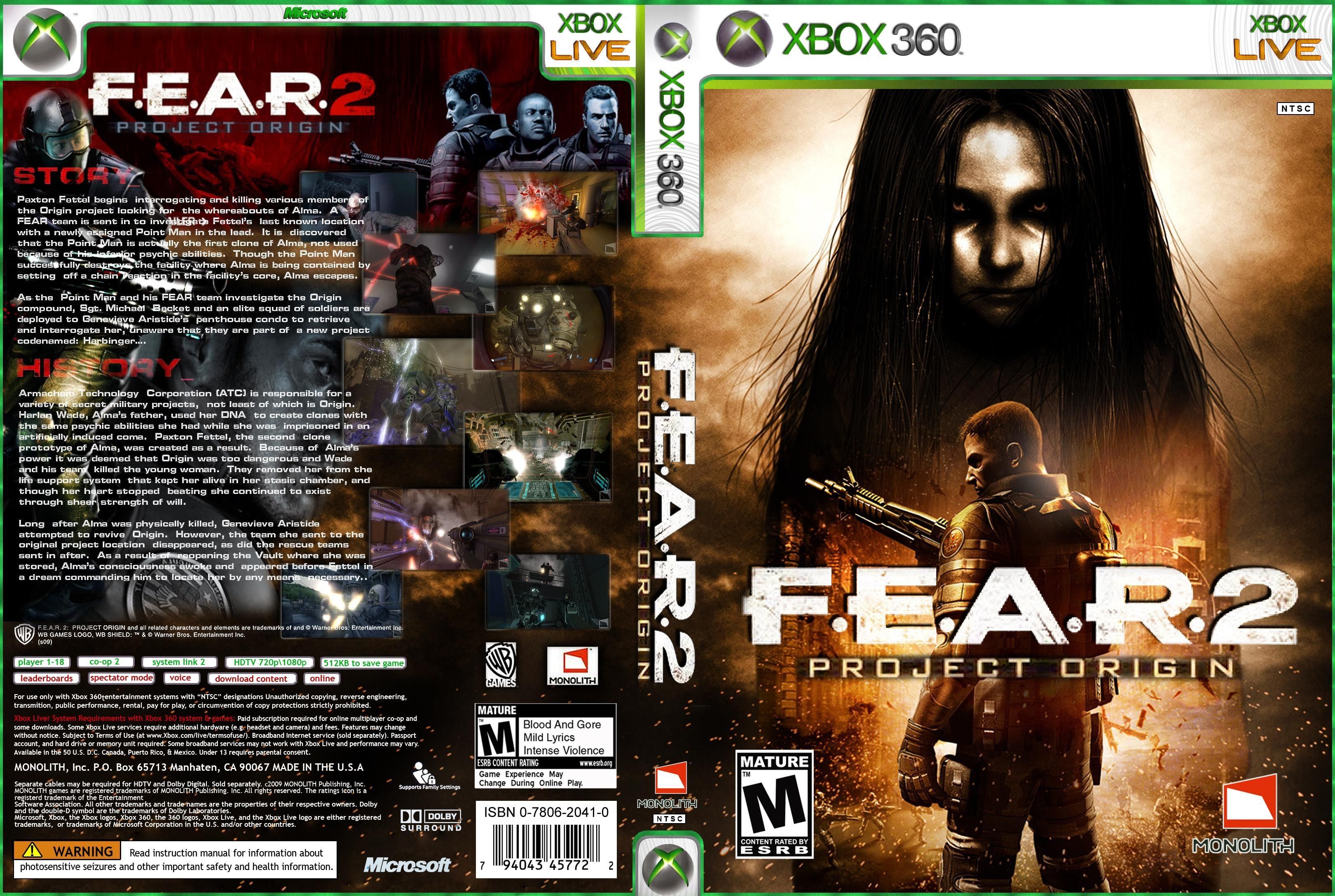 Купить Fear 1 На Xbox